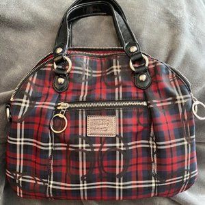 Poppy Plaid Coach